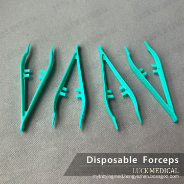 Disposable Plastic Medical Forceps Disposable Tweezers